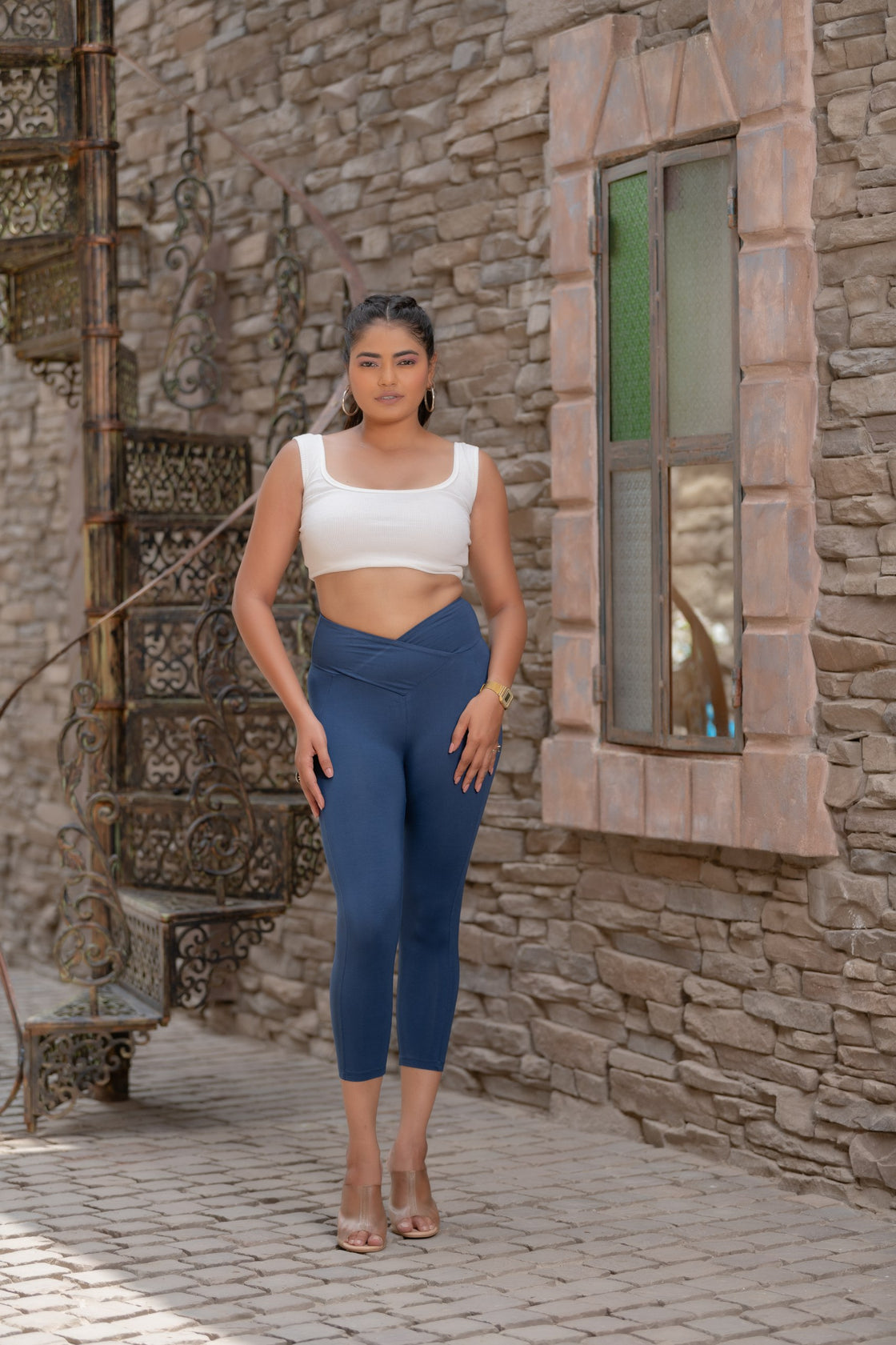 Essential Bamboo Leggings - Collapse waist 78