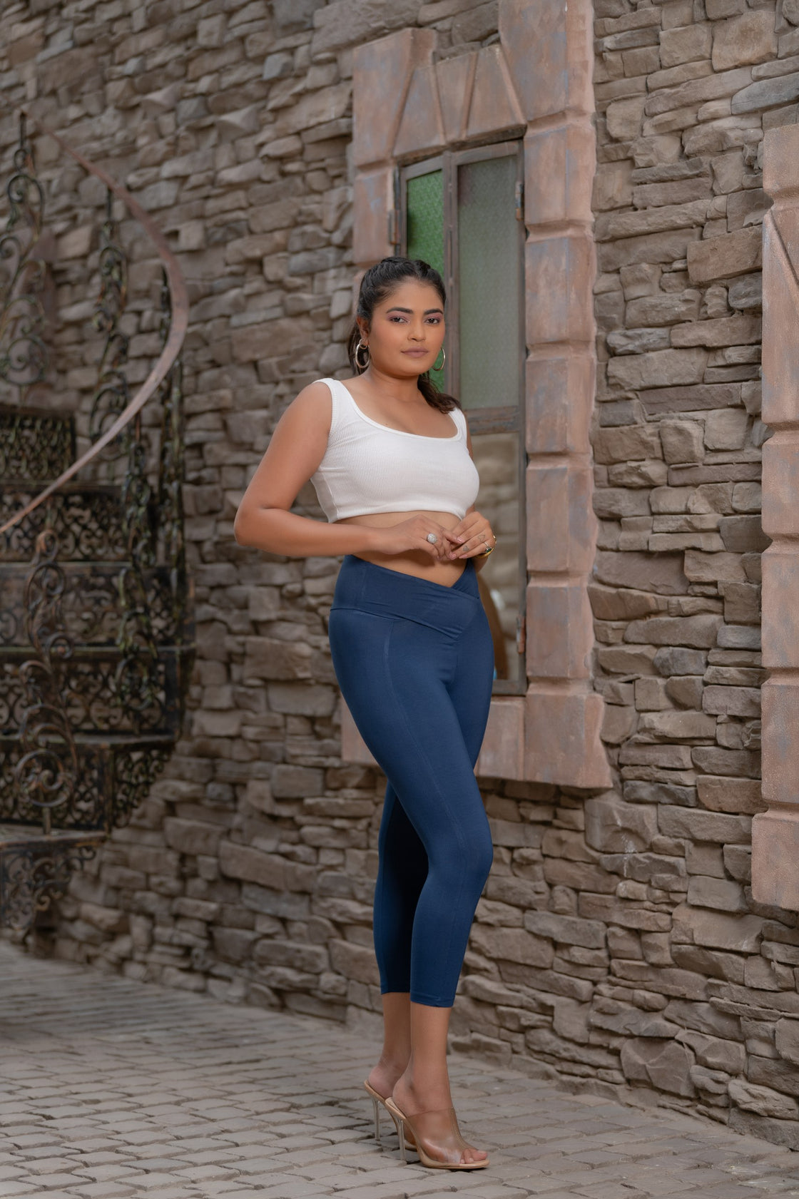 Essential Bamboo Leggings - Collapse waist 78