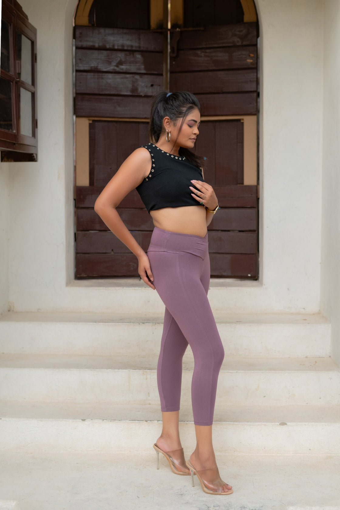Essential Bamboo Leggings - Collapse waist 78